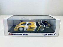 【送料無料】1/43 Spark Newman Porsche ポルシェ 956 #7 H.シュタック-P.バリラ-J.ウィンター Winner Le Mans 1985_画像3