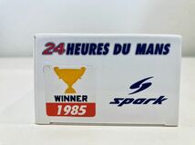 【送料無料】1/43 Spark Newman Porsche ポルシェ 956 #7 H.シュタック-P.バリラ-J.ウィンター Winner Le Mans 1985_画像5