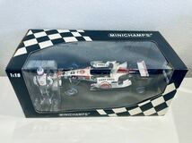 【送料無料】1/18 Minichamps Honda Racing F1 ホンダ RA106 #12 J.バトン Japanese GP 2006 タバコ仕様_画像3