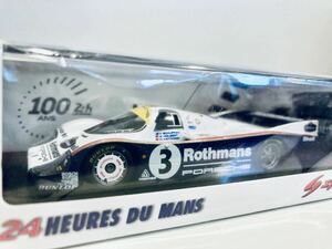 【送料無料】1/43 Spark Porsche AG ロスマンズ ポルシェ 956 #3 V.シュパン-H.ヘイウッド-A.ホルバート Winner Le Mans 1983 タバコ仕様