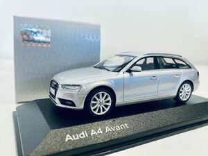 【送料無料】 1/43 Audi特注 アウディ A4 Avant 2012 (後期型) Silver