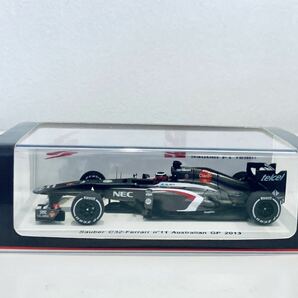 【送料無料】1/43 Spark Sauber ザウバー フェラーリ C32 #11 N.ヒュルケンベルグ Australian GP 2013の画像4