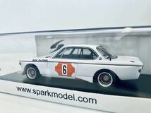 【送料無料】1/43 Spark BMW 3.0 CSL #6 N.ラウダ-B.ムーア Winner 4H Monza 1973_画像2