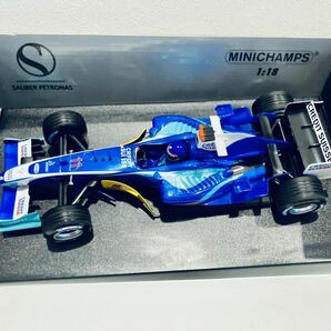 【送料無料】1/18 Minichamps Sauber ザウバー ペトロナス C24 #11 J.ビルヌーブ 2005の画像8