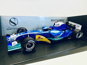 【送料無料】1/18 Minichamps Sauber ザウバー ペトロナス C24 #11 J.ビルヌーブ 2005