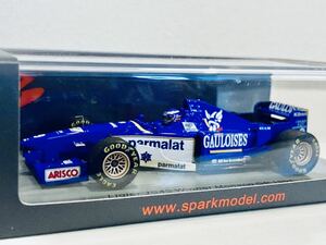 【送料無料】1/43 Spark Ligier リジェ 無限ホンダ JS43 #25 O.パニス Winner Monaco GP 1996 タバコ仕様