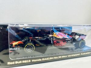 【送料無料】1/43 Spark 鈴鹿サーキット特注 Aston Martin Red Bull レッドブル ホンダ RB15 #33 M.フェルスタッペン Australia GP 2019