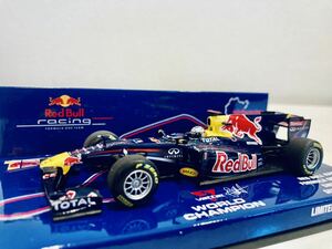 1/43 Minichamps ドイツGP限定 Redbull レッドブル ルノー Show car (RB6 - RB7) S.ベッテル 2011