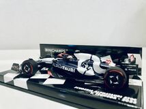 【送料無料】1/43 Minichamps アルファタウリ ホンダ RBPT AT04 #22 角田裕毅 2023_画像2