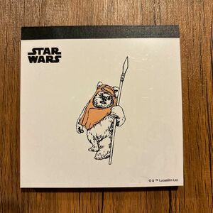 スターウォーズ　star wars ウィケット　メモ帳　メモパッド　絵柄4種