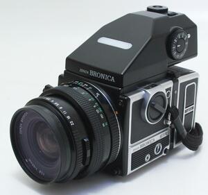 ★1円～！ ZENZA BRONICA ETR Si + ZENZANON MC 50mm F2.8中判カメラ ゼンザブロニカ ★美品・正常作動品