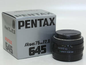 ★1円～！ PENTAX (ペンタックス) FA645 75mm F2.8 ◆ジャンク (qc30a-03-03)
