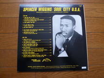 LP スペンサー・ウィギンス　ソウル・シティ・USA SPENCER WIGGINS_画像2