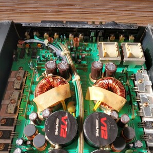 アルパイン ALPINE アンプ パワーアンプ V12 MRV-1000 ケーブル付き 音響 音楽 オーディオ 2ch ウーファー 車の画像10