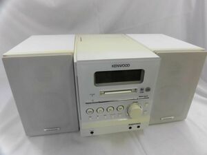 52 送100サ 0311$B07 KENWOOD ケンウッド RXD-SZ3MD MD CD コンポ リモコン欠品 通電OK ジャンク品