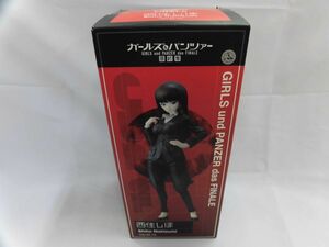 27 送80サ 0318$B15 ガルパン 最終章 西住しほ AMAKUNI フィギュア 欠品有 正規 中古品