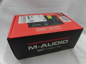 49 送80サ 0324$B06 M-AUDIO AIR 192/14 オーディオインターフェース 未開封品