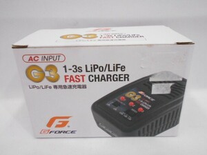 36 送60サ 0313$D11 G-FORCE　LiPo/LiFe専用急速充電器　G3 中古品