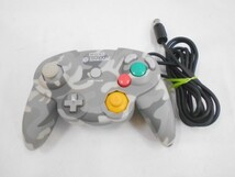 24 送60サ 0314$D07 ホリ ゲームキューブコントローラ 中古品_画像1