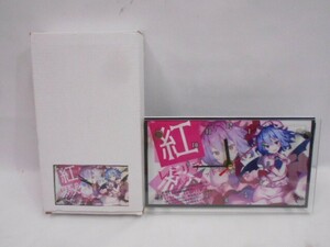 32 送60サ 0318$D03 東方　レミリア・スカーレット　置き時計 中古品