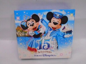 09 送60サ 0327$D14 東京ディズニーシー 15周年“ザ・イヤー・オブ・ウィッシュ”ミュージック・アルバム デラックス 中古品