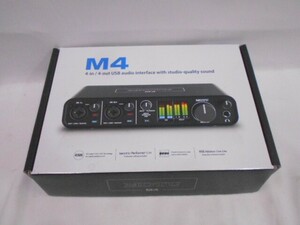 49 送60サイ 0401$D10 MOTU M4 オーディオインターフェース 中古品