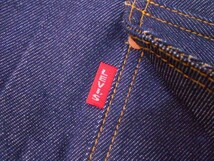 70 送80サ 0402$D14 LEVI'S VINTAGE CLOTHING 70506-0028 1936年モデル TYPE1 506XX デニムジャケット T-BACK タグ付 日本製 サイズ48 中古_画像6