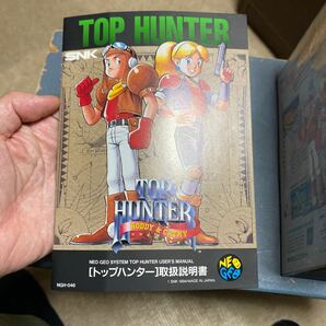 ●即決あり【トップハンター TOP Hunter】ネオジオ アクションゲーム ROMレトロ 箱 説明書あり 0316の画像6