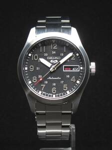 SEIKO 5 SPORTS 自動巻き SBSA197　フィールドウォッチ　中古良品