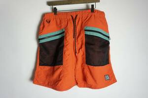 極美品 20SS F-LAGSTUF-F フラグスタフ SWIM SHORTS スイム ショーツ ショート パンツ 水陸両用 20SS-FS-43 オレンジ サイズL 本物 312O