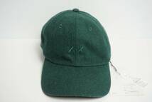 美品 20AW saby サバイ FRONT LOGO CAP フロント ロゴ キャップ 帽子 20W-031015 緑 F 本物 319O_画像2