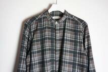 美品 14AW nonnative ノンネイティブ DOCTOR LONG SHIRT ドクター チェック ロング 長袖 ネル シャツ NN-S2613 茶黒 サイズ2 本物 422N_画像3