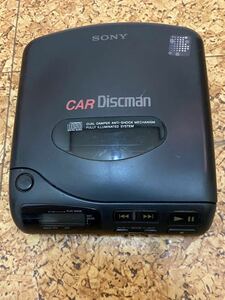 SONY ポータブルCDプレーヤー CAR Discman D-800K 中古　本体　動作未確認　ジャンク品