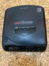 SONY ポータブルCDプレーヤー CAR Discman D-800K 中古　本体　動作未確認　ジャンク品_画像1