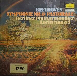 輸入LP盤 ロリン・マゼール/Berlin Phil　Beethoven 交響曲6番 Op68「田園」　