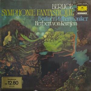 輸入LP盤 ヘルベルト・フォン・カラヤン/Berlin Phil　Berlioz 幻想交響曲 Op14
