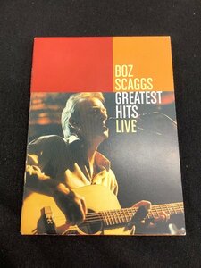 BOZ SCAGGS GREATEST HITS LIVE DVD 再生未チェック ACBF 中古品