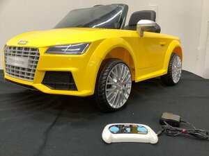 電動乗用ラジコンカー アウディTTロードスター サウンド機能付き 動作確認済 バッテリー現状 ACBF 中古品