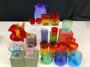 ガラス工芸 琉球ガラス 和ガラス 吹きガラス まとめ ACBF 中古品