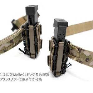 Roninタイプ 1.75インチ 特殊部隊仕様 タクティカル ガンベルト MCBK Mの画像5