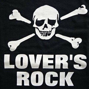 ◆◇SUPER LOVERS 黒×白 LOVER'S ROCK ドクロTシャツ M◇◆モノクロ海賊の画像3