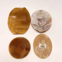 ☆シェルカメオおまとめ 重量39.2g☆彫刻 サイン入り ルース 貴婦人 CAMEO MA101_画像7