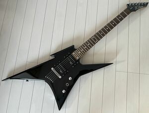 美品B.C.Rich B.C.リッチ IRONBIRD アイアンバード エレキギター ブラック 専用ソフトケース付　レア品