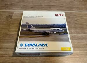 herpa bread nambo- wing 747SP 1/400