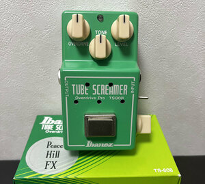 Peace Hill FX TS808 ”Tube Scream” 12AU7 Mod【真空管12AU7搭載モディファイ】