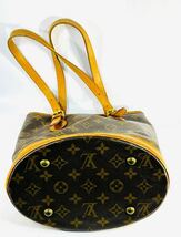 ◇1円 ★ LOUIS VUITTON ルイヴィトン モノグラム ヴィトン プチバケット M42238 ショルダートートバッグ used_画像6