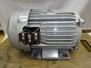 森　三菱電機(MITSUBISHI ELECTRIC) 三相モータ トップランナーモータ SF-PR 2.2KW 4P 200V　USED品