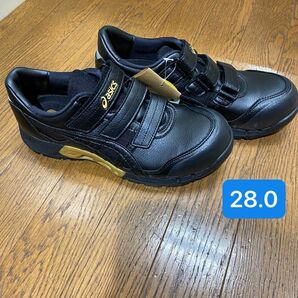 asicsアシックスCP305AC 001 安全靴　ブラック　28.0㎝