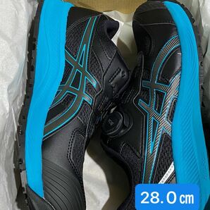 asics アシックス　CP216 BOA 001 ブラック　安全靴　28.０㎝