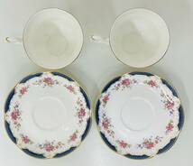 ★　Royal　Bone　China　ロイヤル　ボーン　チャイナ　Fine　Bone　China　★　カップ＆ソーサー　2客セット　★_画像3